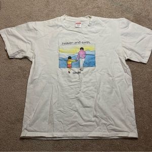 SOLD Supreme Heaven and Earth Tee in White